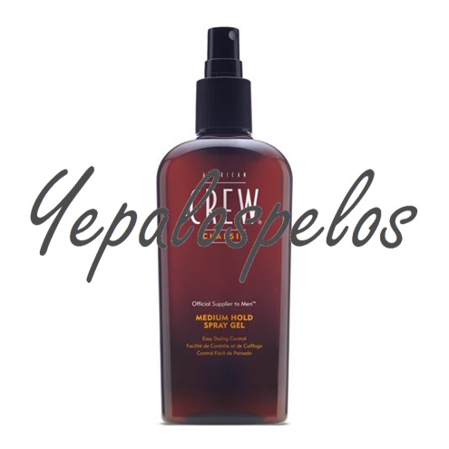 AMERICAN CREW MEDIUM HOLD SPRAY GEL 250 ml.