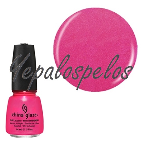 ESMALTE CHINA GLAZE - LOVE'S A BEACH (NEÓN) 14ml.