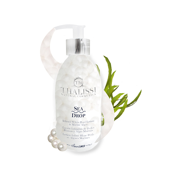 SEA DROP Locion infundida de Perlas Blancas y Algas 250 ml