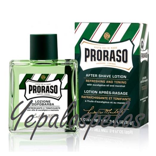 PRORASO GREEN LOCION AFTER-SHAVE CON EUCALIPTO/ALCOHOL 100ml