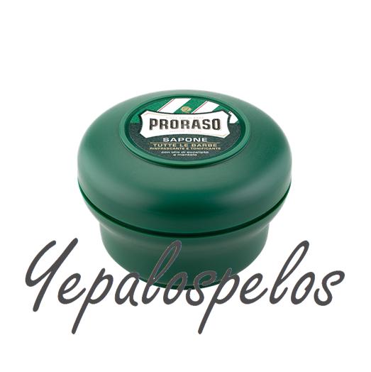 PRORASO GREEN JABON DE AFEITAR EN TARRO CON EUCALIPTO 150 ml