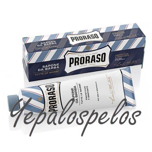 PRORASO BLUE CREMA DE AFEITAR EN TUBO CON ALOE 150 ml