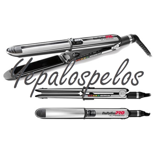 BABYLISS PRO PLANCHA ELIPSIS 3000 GRIS-PLATA