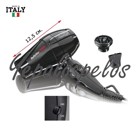 1200 W - BABYLISS PRO SECADOR BAMBINO HAIRDRYER