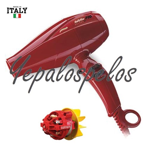 DES 2200 W - BABYLISS PRO SECADOR VOLARE ROJO FERRARI IONICO
