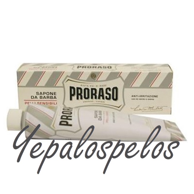 PRORASO WHITE CREMA DE AFEITAR CON TE VERDE Y AVENA 150 ml