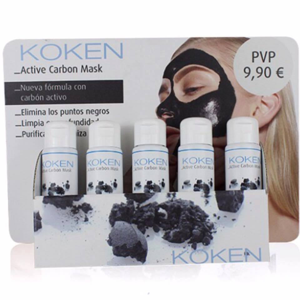 MASCARILLA CON CARBON ACTIVO 75 ml.