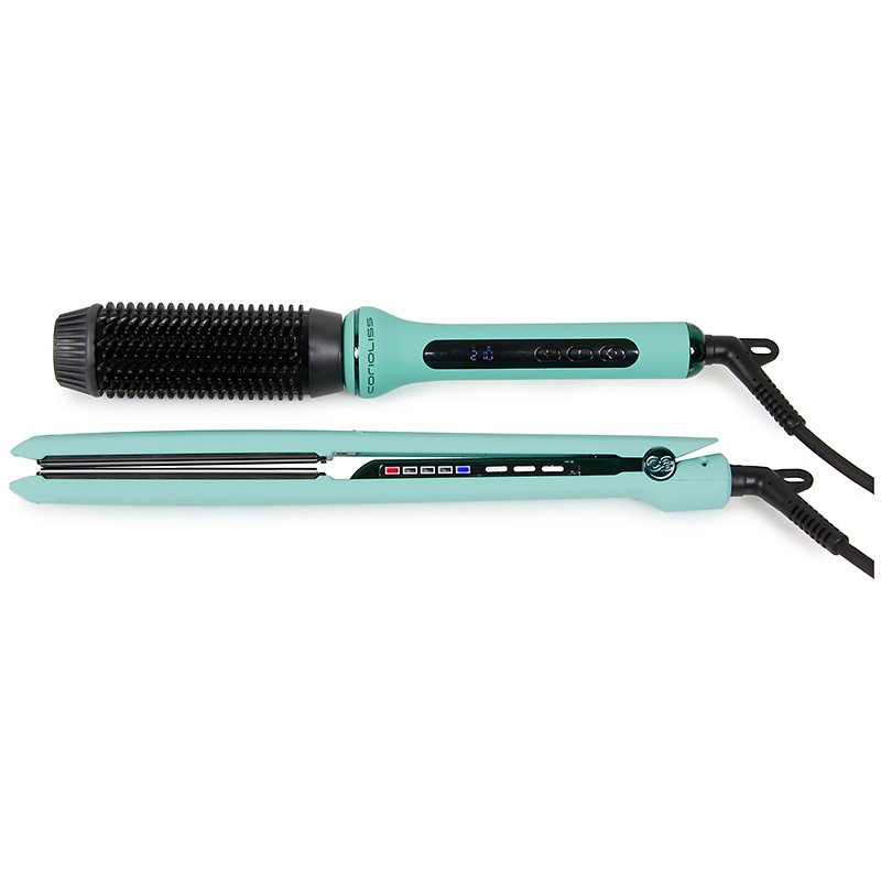 CORIOLISS C3 MINT GREEN + HOT BRUSH
