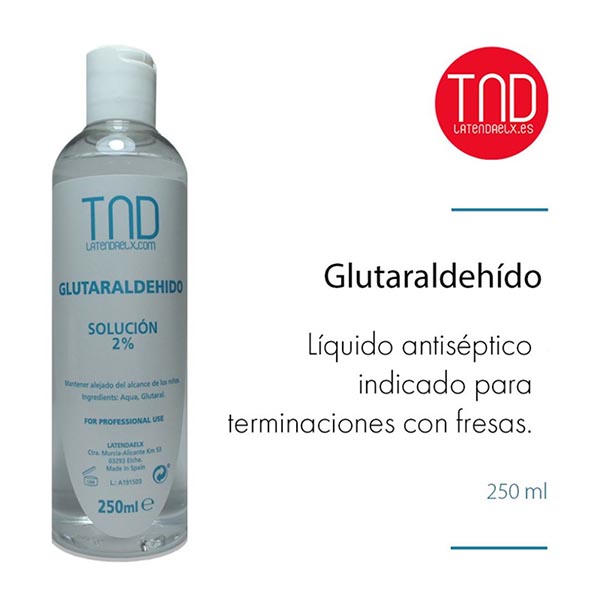 TND GLUTARAlDEHIDO SOLUCION 2% 250 ml