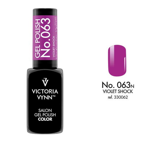 GEL POLISH 063 VIOLET SHOCK REF.330062