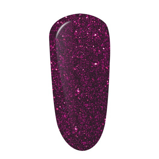 GEL POLISH Nº 2130 COMPLETELY CRAZY glitter 10ml.