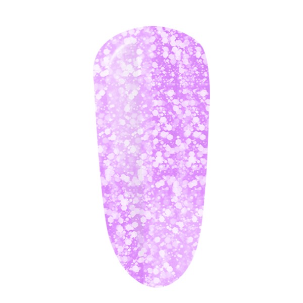 GEL POLISH Nº 2245 FANTASTIC LILAC flakes 10 ml