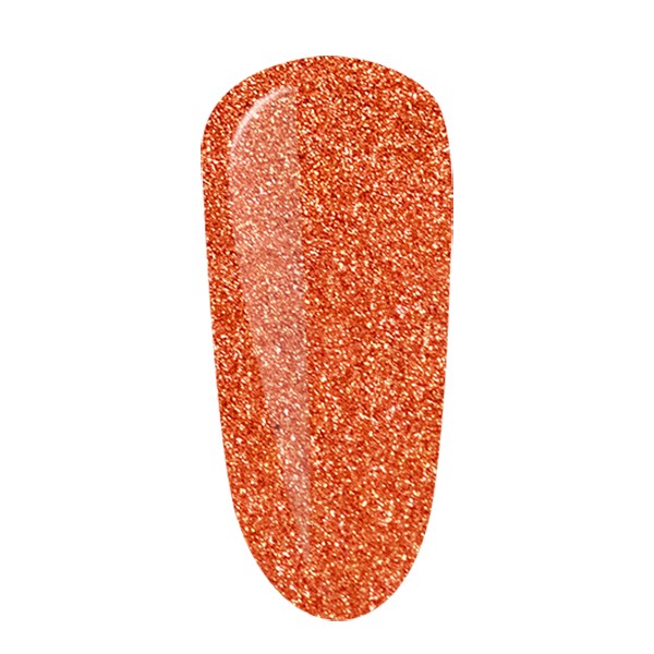 GEL POLISH Nº 2253 PRECIOUS GOLDEN COOPER  glitter 10ml.