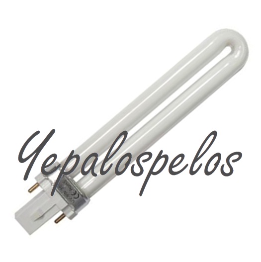 TUBO LAMPARA GEL - EQUIPOS ETECMED 10301 Y 10302