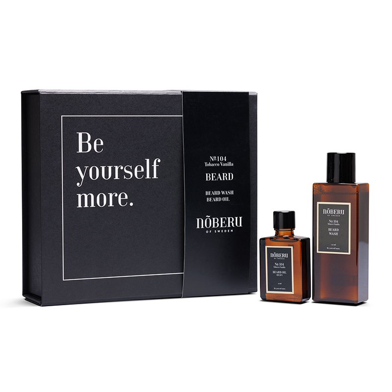 NOBERU ESTUCHE REGALO BARBA AROMA TABACO VAINILLA