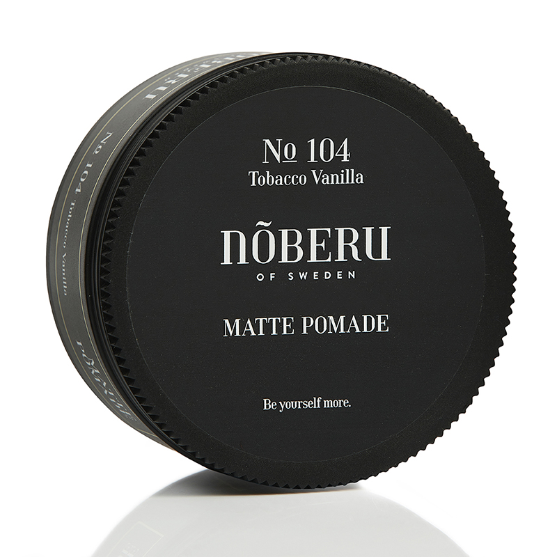 NOBERU POMADA MATE 250 ml. (MATTE POMADE) - TABACO VAINILLA 104 - FORMATO PRO