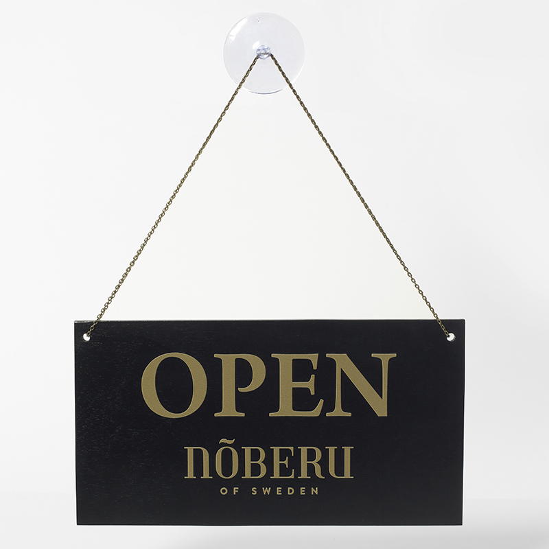 NOBERU CARTEL PUERTA OPEN / CLOSED