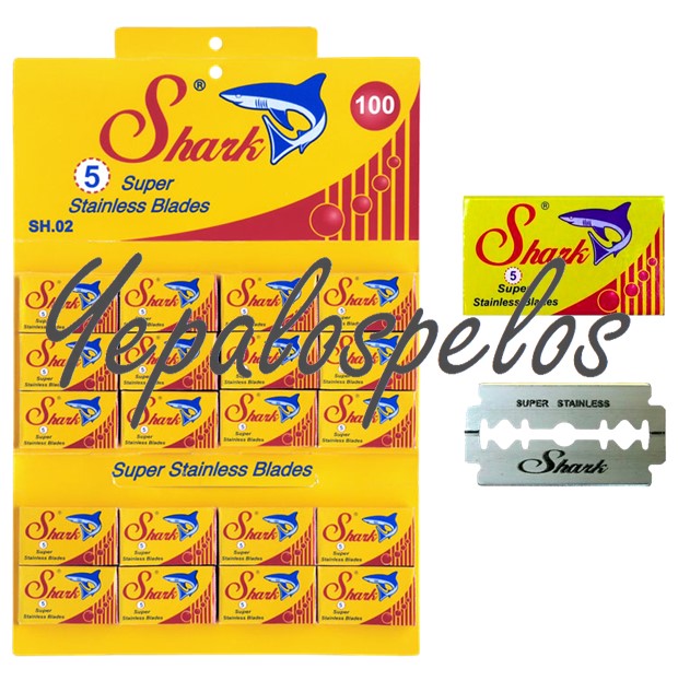 CUCHILLA SHARK SUPER INOX PAQUETE 5 CUCHILLAS