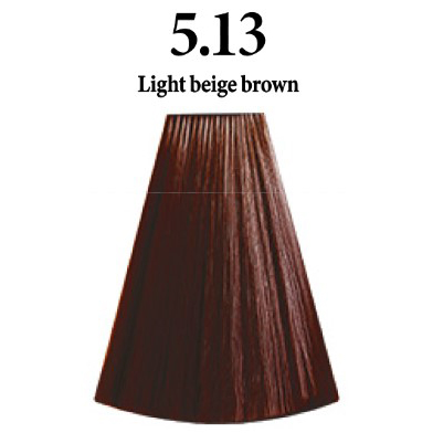 INIMITABLE COLOR AMMONIA FREE 5.13 LIGHT BEIGE BROWN - MARRON CLARO BEIGE - 100 ml.