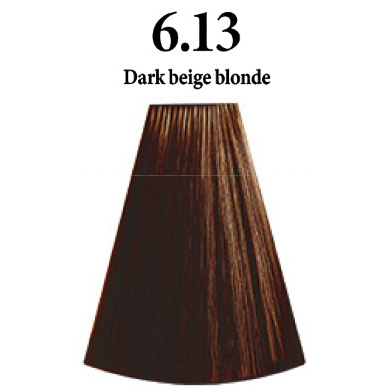 INIMITABLE COLOR AMMONIA FREE 6.13 DARK BEIGE BLONDE - RUBIO OSCURO BEIGE - 100 ml.