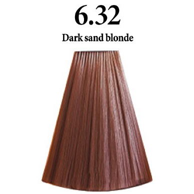 INIMITABLE COLOR AMMONIA FREE 6.32 DARK SAND BLONDE - RUBIO OSCURO ARENA - 100 ml.