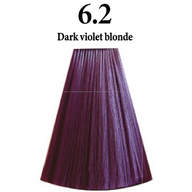 INIMITABLE COLOR AMMONIA FREE 6.2 DARK VIOLET BLONDE - RUBIO OSCURO VIOLETA - 100 ml.
