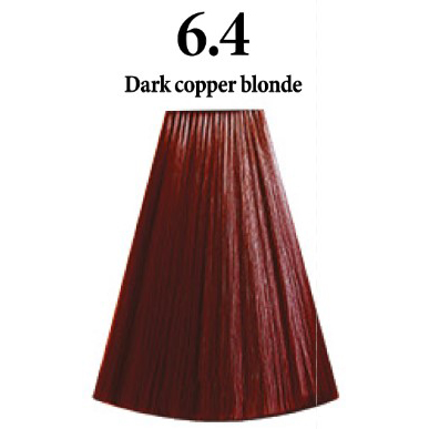 INIMITABLE COLOR AMMONIA FREE 6.4 DARK COPPER BLONDE - RUBIO OSCURO COBRE - 100 ml.