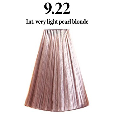 INIMITABLE COLOR AMMONIA FREE 9.22 INTENSE VERY LIGHT PEARL BLONDE - RUBIO MUY CLARO PERLA INTENSO - 100 ml.