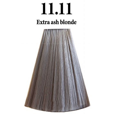 INIMITABLE COLOR AMMONIA FREE 11.11 EXTRA ASH BLONDE - RUBIO EXTRA CENIZA - 100 ml.