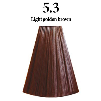 INIMITABLE COLOR AMMONIA FREE 5.3 LIGHT GOLDEN BROWN - MARRON CLARO DORADO - 100 ml.