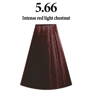 INIMITABLE COLOR       5.66 INTENSE RED LIGHT CHESTNUT - CASTAÐO CLARO ROJO INTENSO - 100 ml.