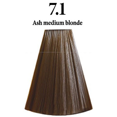 INIMITABLE COLOR OIL 7.1 ASK MEDIUM BLONDE - RUBIO MEDIO CENIZA - 100 ml.