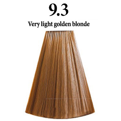 INIMITABLE COLOR OIL 9.3 VERY LIGHT GOLDEN BLONDE - RUBIO CLARISIMO DORADO - 100 ml.