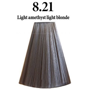 INIMITABLE COLOR OIL 8.21 LIGHT AMETHYST LIGHT BLONDE - RUBIO CLARO AMETISTA - 100 ml.