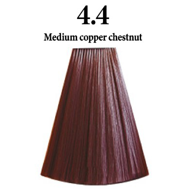 INIMITABLE COLOR OIL 4.4 MEDIUM COPPER CHESTNUT - CASTAÐO MEDIO COBRIZO - 100 ml.