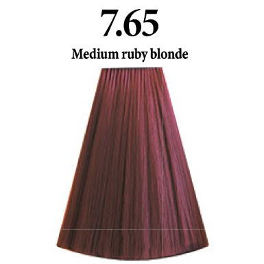 INIMITABLE COLOR OIL 7.65 MEDIUM RUBY BLONDE - RUBIO MEDIO RUBI - 100 ml.