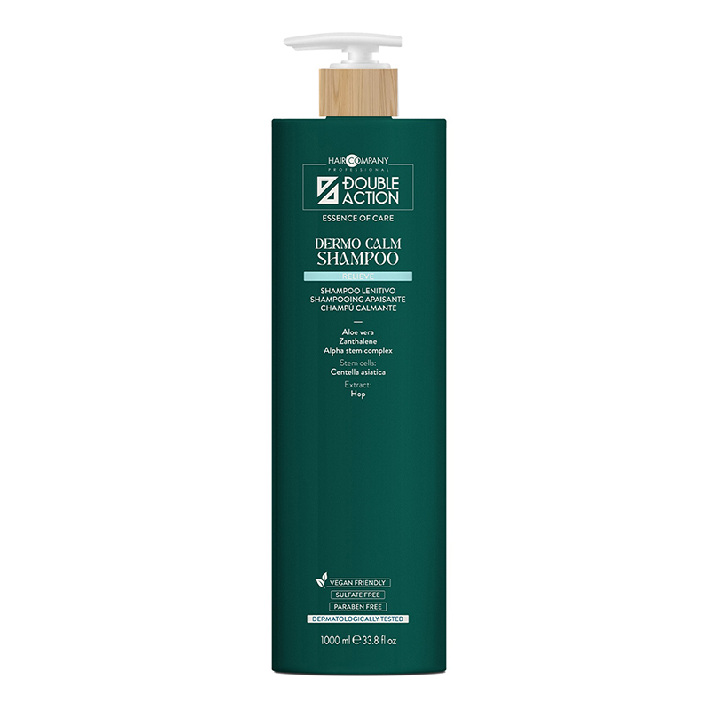 DOUBLE ACTION DERMO CALM SHAMPOO 1.000 ml. - CHAMPÚ CALMANTE CUERO CABELLUDO