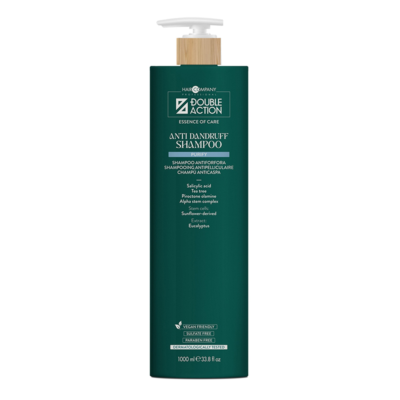 DOUBLE ACTION ANTI DANDRUFF SHAMPOO 1.000 ml. - CHAMPÚ ANTI-CASPA