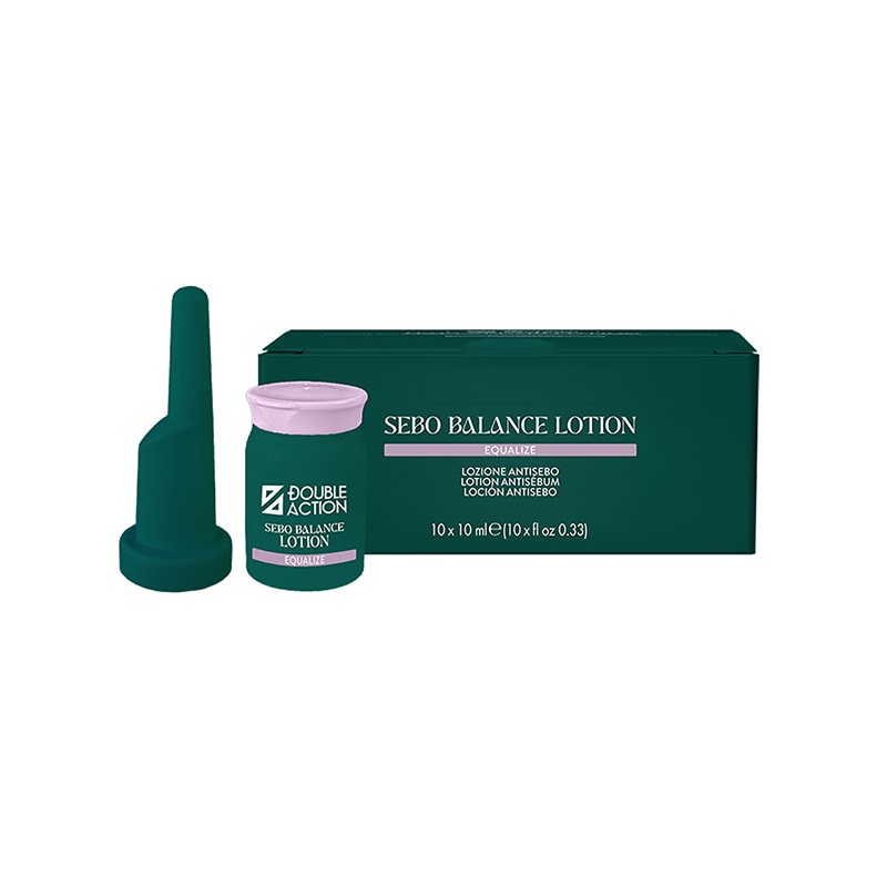 DOUBLE ACTION SEBO CONTROL LOTION 10 x 10 ml. - LOCIÓN EN AMPOLLAS ANTI GRASA