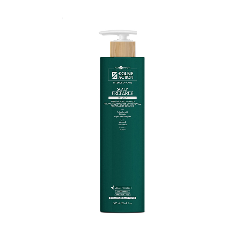 DOUBLE ACTION SCALP PREPARER 500 ml. - PREPARADOR CUTÁNEO