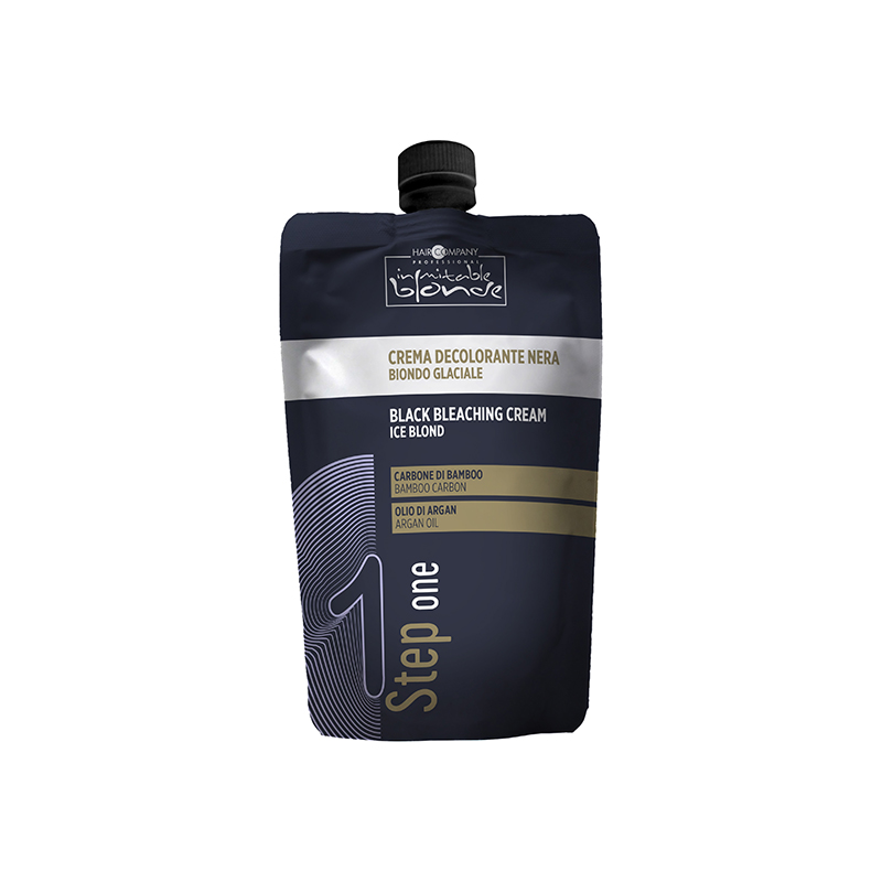 PASO 1 - CREMA DECOLORANTE NEGRA - BLACK BLEACHING CREAM ICE BLOND 300 gr.