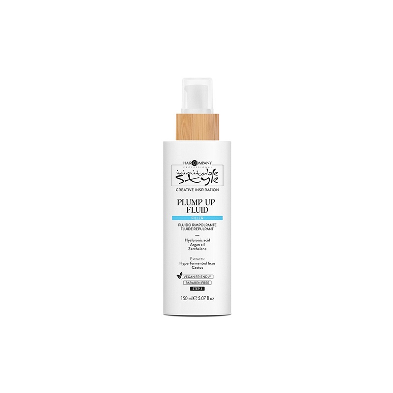 INIMITABLE STYLE (PASO 3) PLUMP UP FLUID 250 ml. - FLUIDO REESTRUCTURANTE (PASO 3)