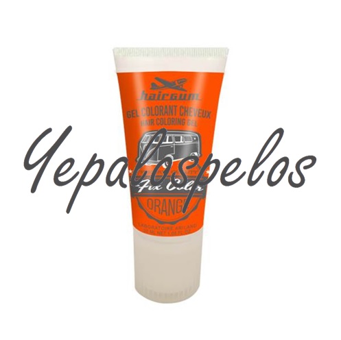 HAIRGUM FIX COLOR GEL TINTE NARANJA