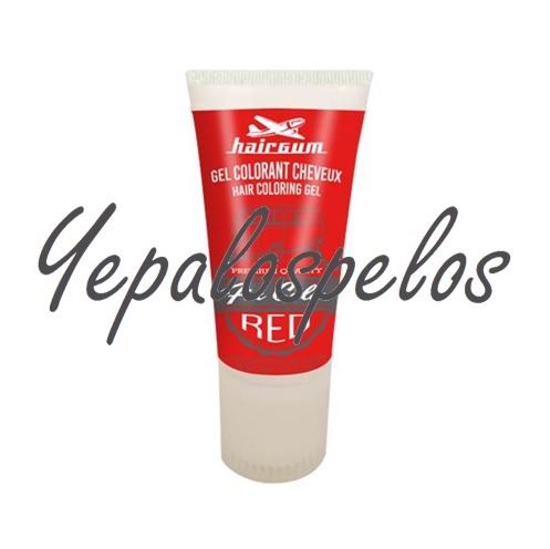 HAIRGUM FIX COLOR GEL TINTE ROJO