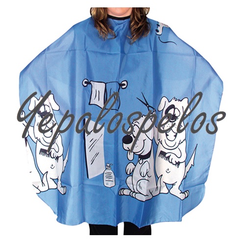 PEINADOR INFANTIL PERRITOS AZUL