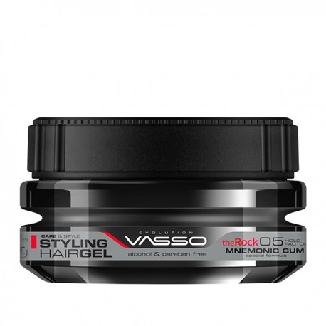 VASSO - GEL MNEMONIC STYLING GUM (THE ROCK) - 250 ml