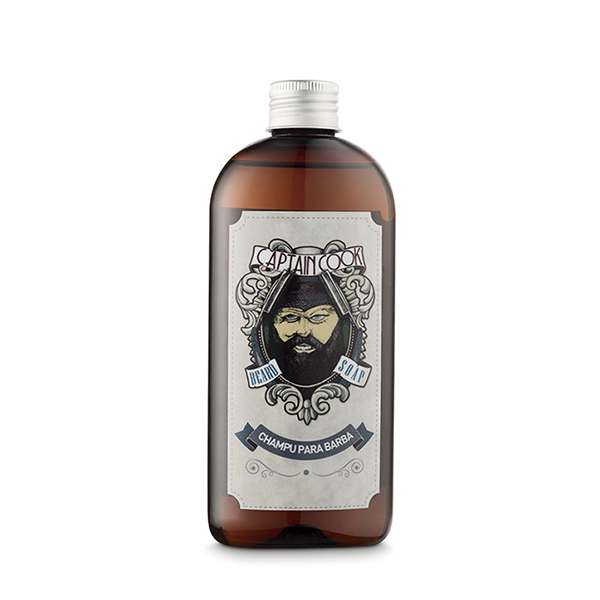 CAPTAIN COOK CHAMPU PARA BARBA 250 ml.