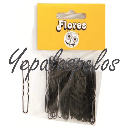 INVISIBLE MINI NEGRO FLORES PAQUETE 100uds.