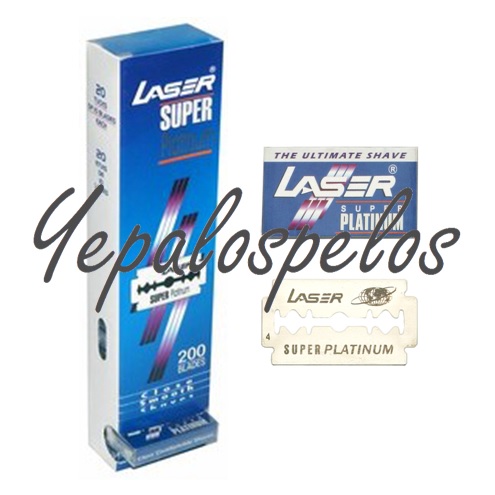 CUCHILLA LASER PLATINUM - CAJITA 10 CUCHILLAS