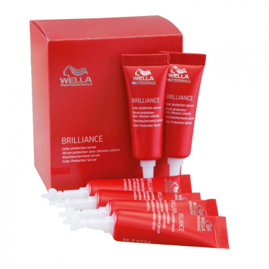 WELLA BRILLIANCE COLOR PROTECTION SERUM 6x10 ml.